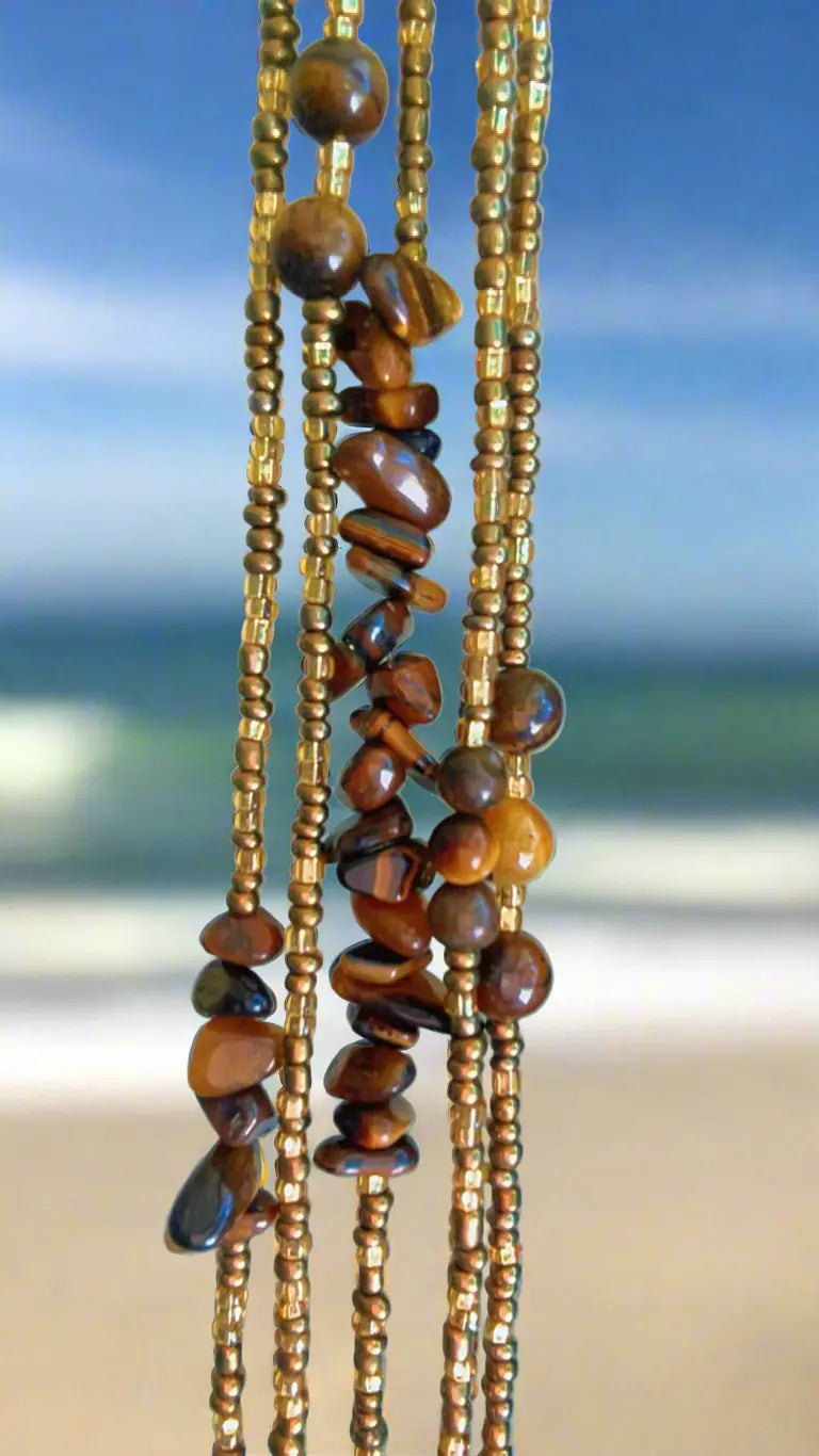 Tigers Eye Waist Bead - Image #2