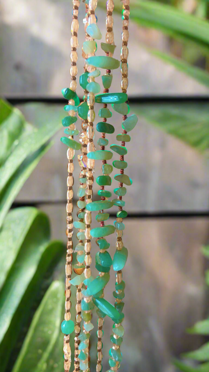 Green Aventurine Waist Beads