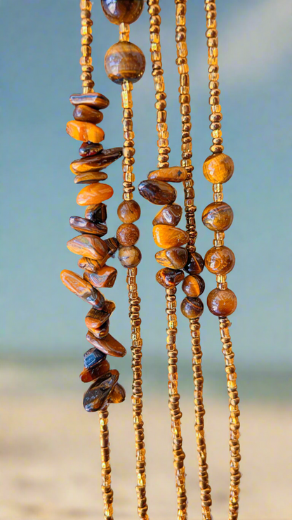 Tigers Eye Waist Bead