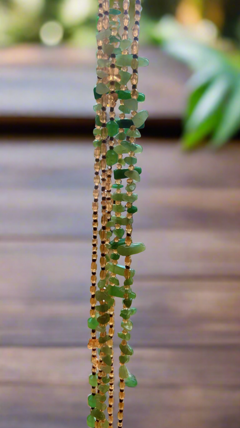 Green Aventurine Waist Beads