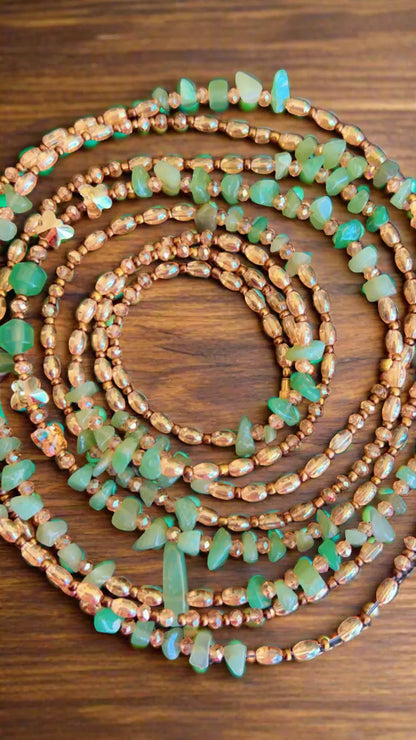 Green Aventurine Waist Beads - Image #9