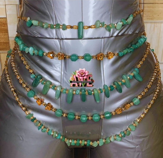 Green Aventurine Waist Beads