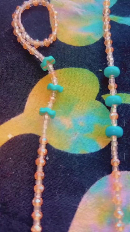 Authentic Turquoise Waist Beads